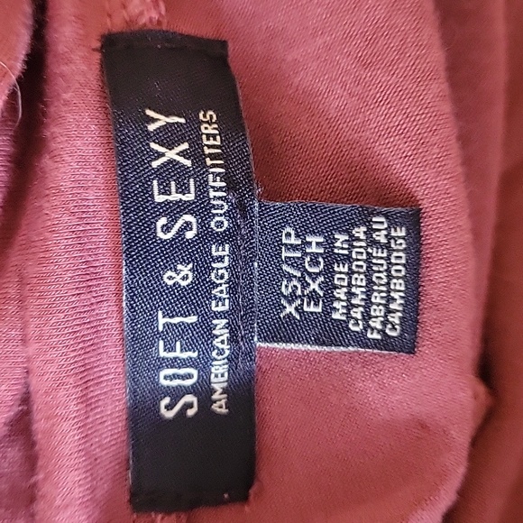 AEO Soft & Sexy boho top - Picture 4 of 6